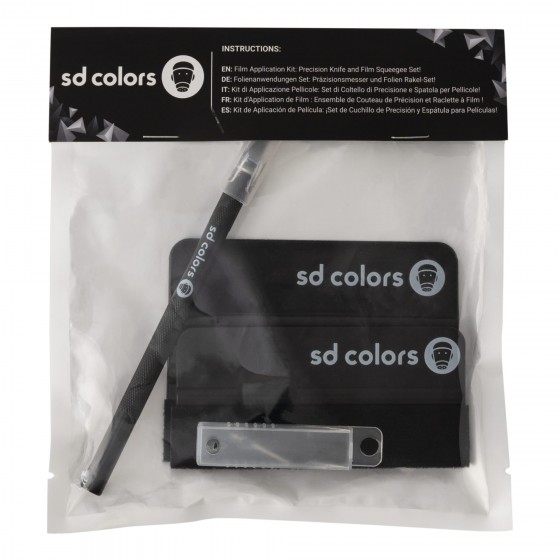 Felt Edge Squeegee Set for Vinyl & Film Application