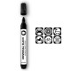 Universal Black Paint Marker for Small Repairs and Touch-Ups