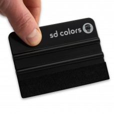 Felt Edge Squeegee - Standard Vinyl & Film Application Tool (10 × 7.3 cm)