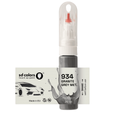 Touch Up Paint 20ml GRANITE GREY MET. 934 for BMW Scratch and Chip Repair Brush