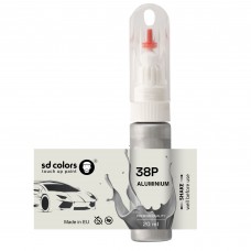 Touch Up Paint 20ml ALUMINIUM 38P for MAZDA Scratch and Chip Repair Brush