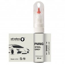 Touch Up Paint 20ml STEEL GREY PMNG for TESLA Scratch and Chip Repair Brush