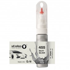 Touch Up Paint 20ml SILKY SILVER 4SS for KIA Scratch and Chip Repair Brush
