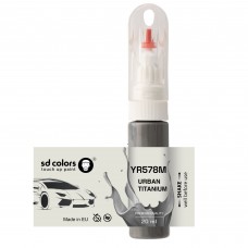 Touch Up Paint 20ml URBAN TITANIUM YR578M for HONDA Scratch and Chip Repair Brush