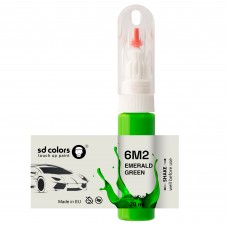 Touch Up Paint 20ml EMERALD GREEN 6M2 for TOYOTA Scratch and Chip Repair Brush